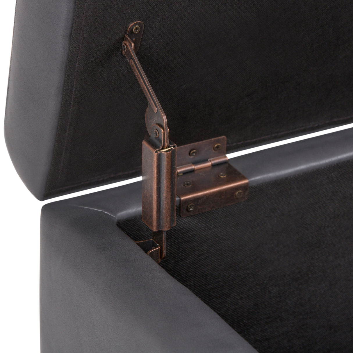 Hamilton - Upholstered Storage Ottoman by Couch.com