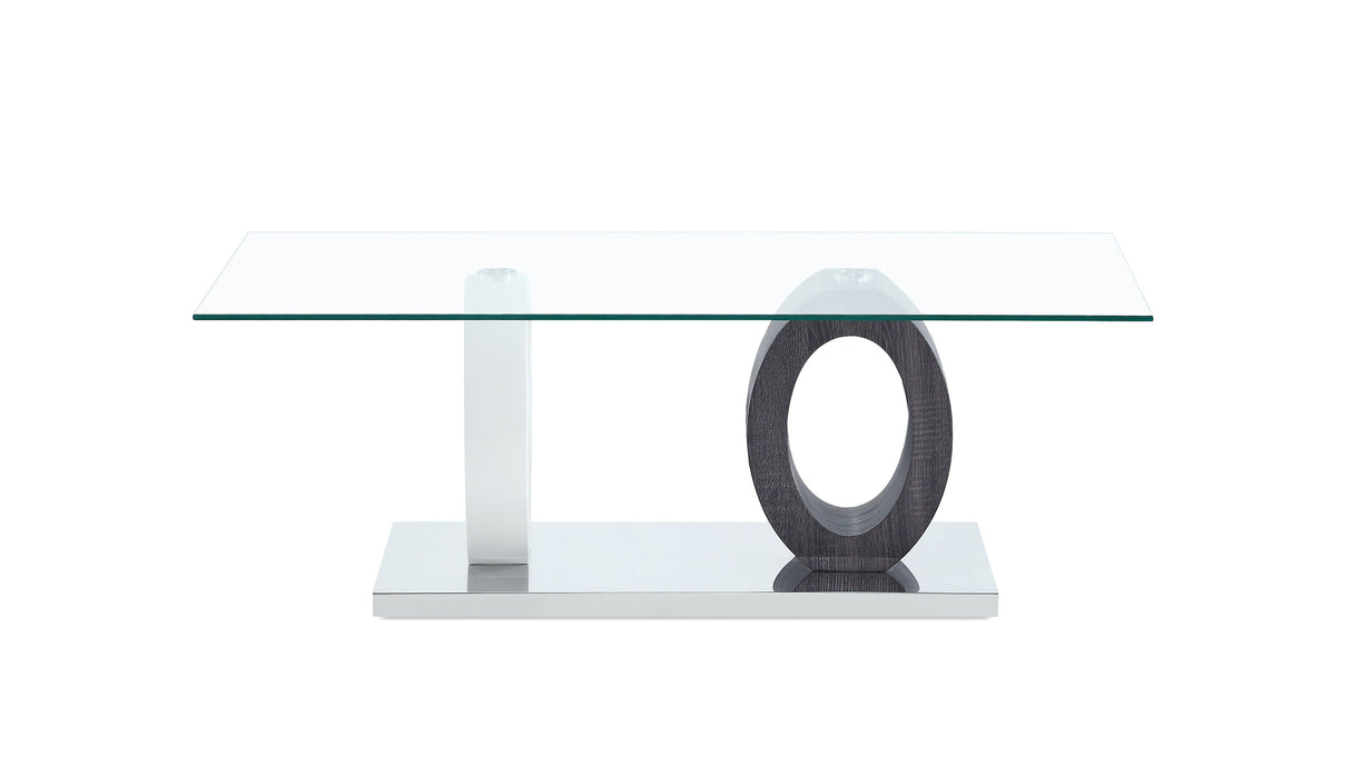 Tracker - Coffee Table - Brown / White by Couch.com