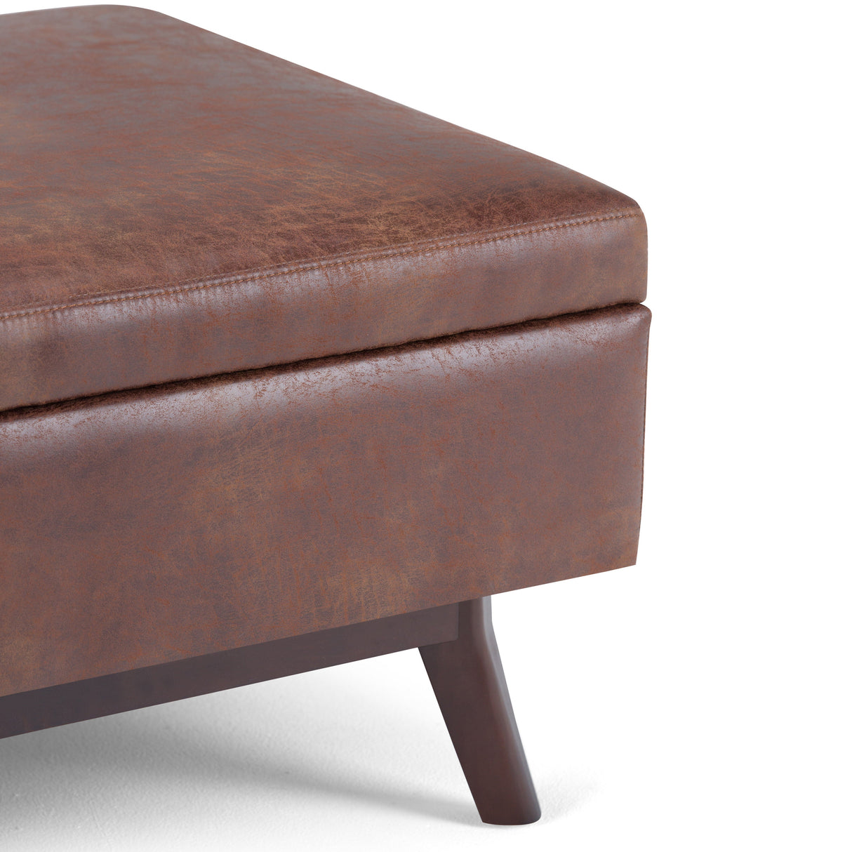 Owen - Upholstered Rectangular Storage Ottoman by Couch.com