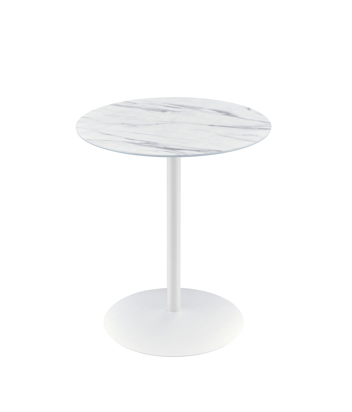 Circa - 17.5" End Table With Marble Textured Top by Couch.com