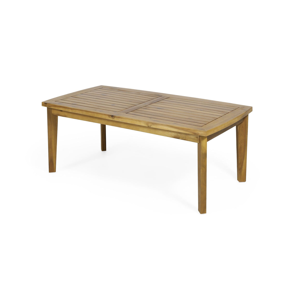 Outdoor Rectangular Coffee Table - Brown by Couch.com