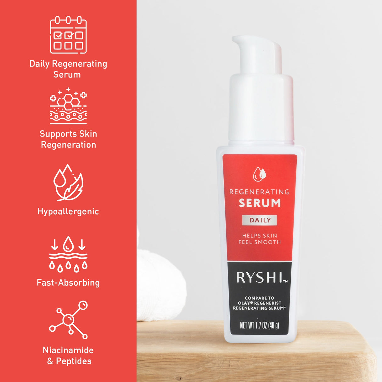 Radiance Refresh Skincare Trio: Cleansing Towelettes + Revitalizing Facial Wash + Regenerating Serum