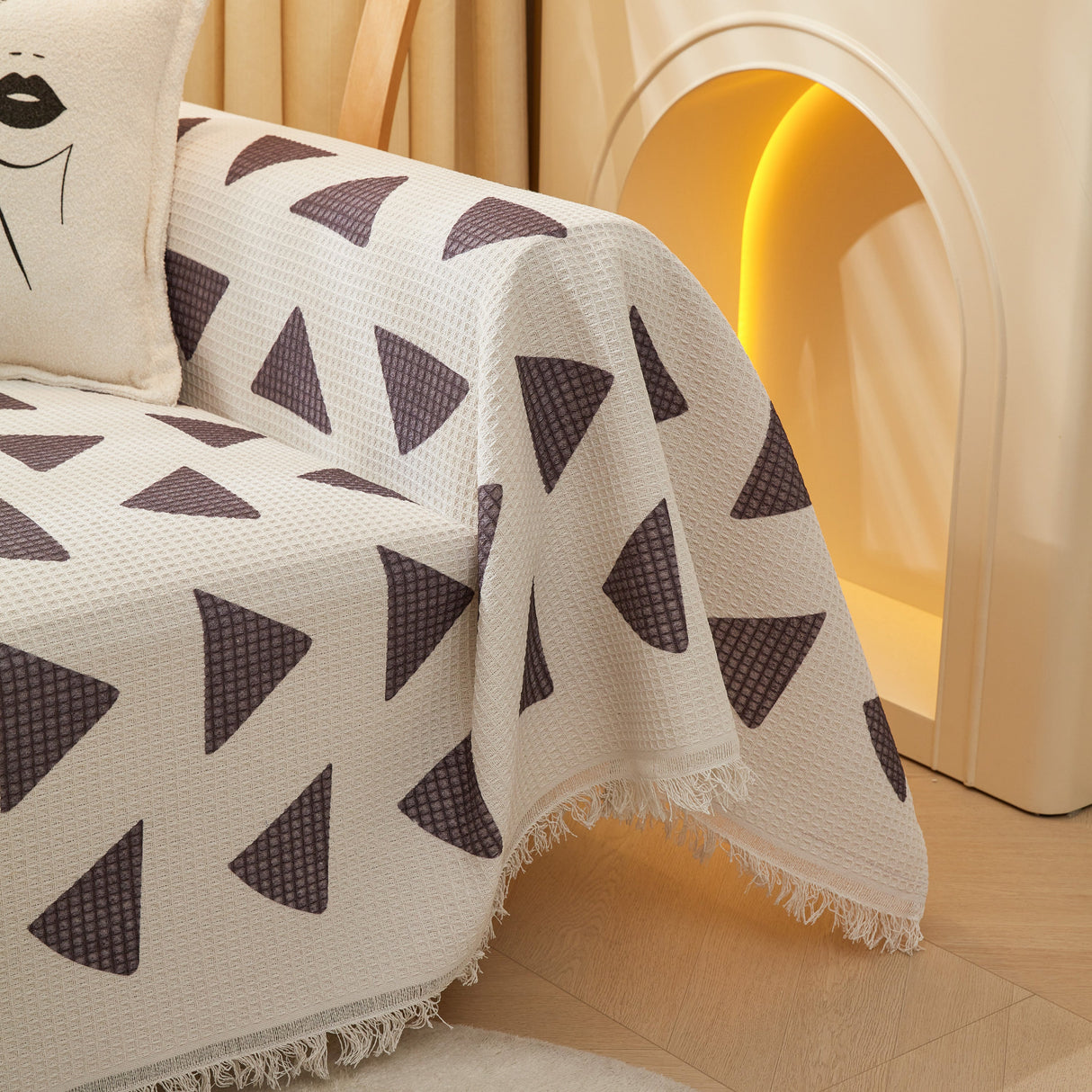 High-Quality Fabric Non-Slip Sofa Cover Throw, Throw Blankets for Couch, Furniture Covers for Pets