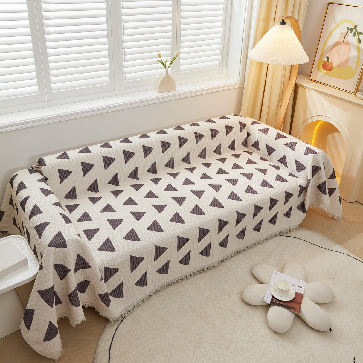 High-Quality Fabric Non-Slip Sofa Cover Throw, Throw Blankets for Couch, Furniture Covers for Pets