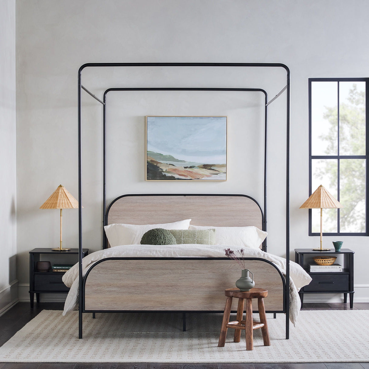 Modern Canopy Bed Frame by Couch.com