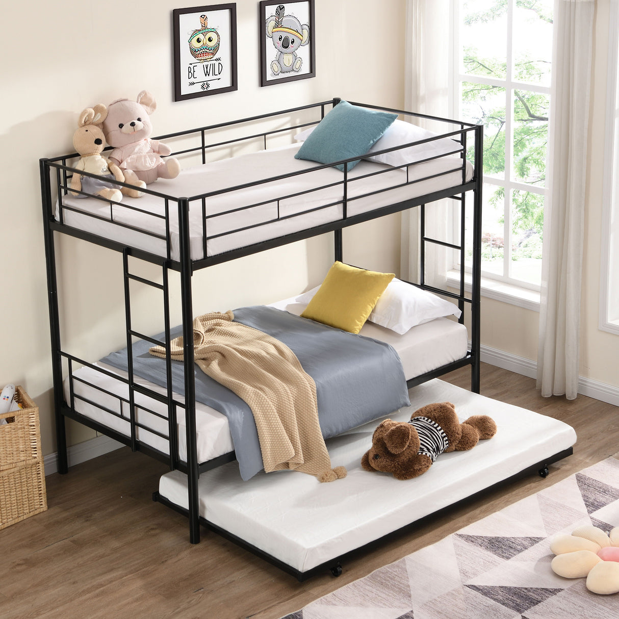 Bunk Bed With Trundle by Couch.com