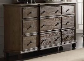 Baudouin - Weathered Dresser - Oak by Couch.com