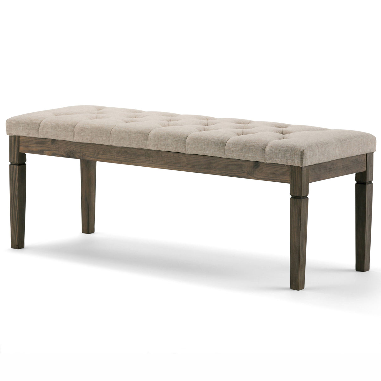 Waverly - Upholstered Tufted Ottoman Bench by Couch.com