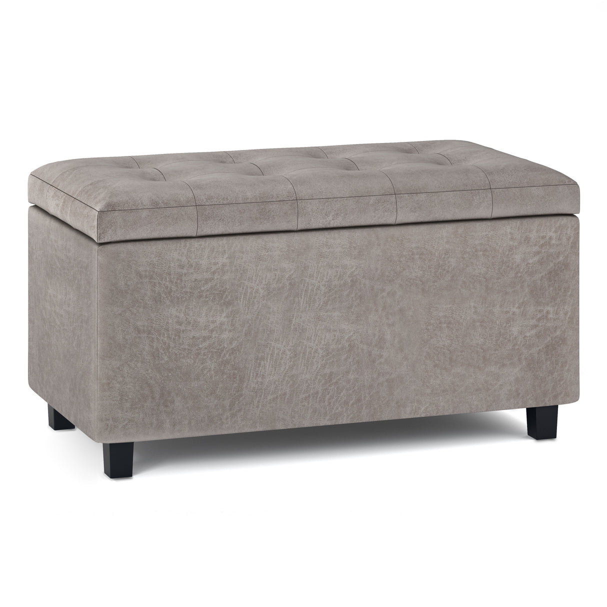 Cosmopolitan - Upholstered Storage Ottoman by Couch.com