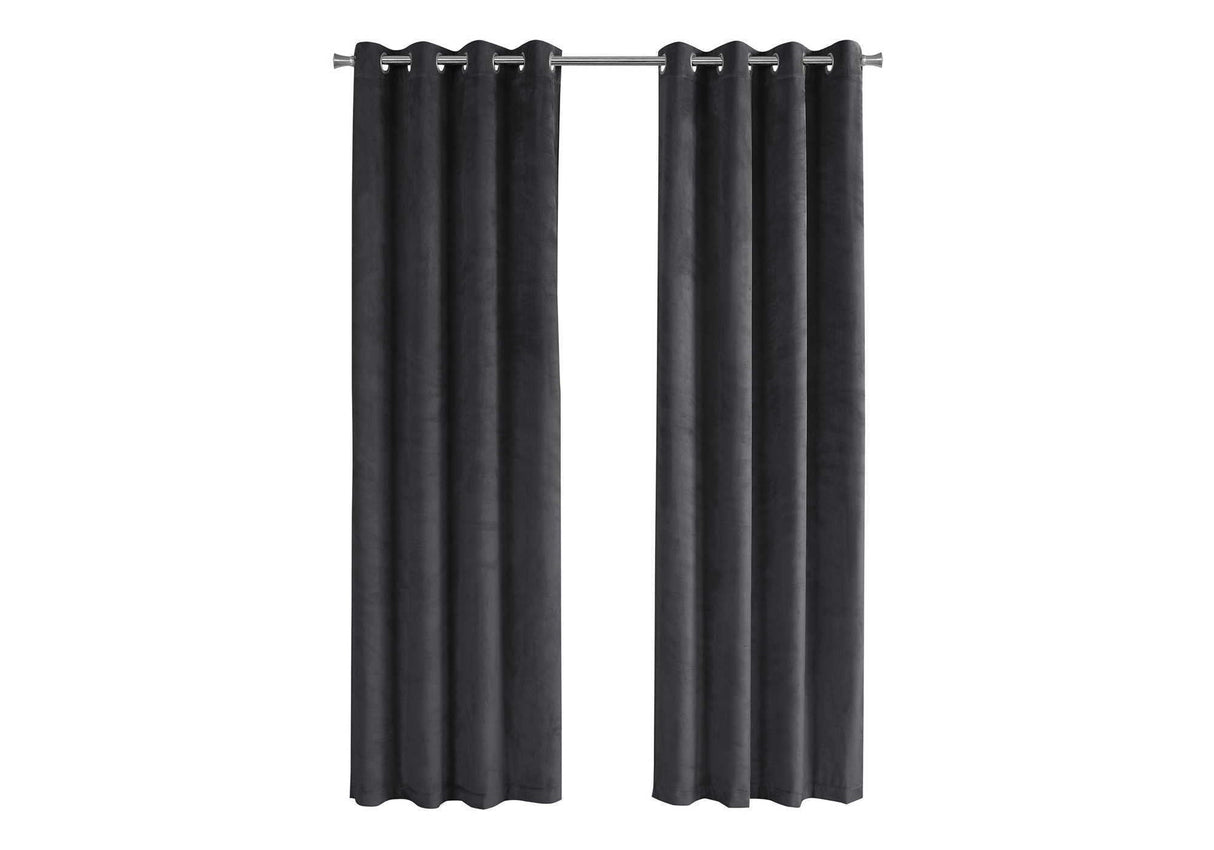 2 Pieces Set, Curtain Panel, Room Darkening, Grommet, Contemporary & Modern by Couch.com
