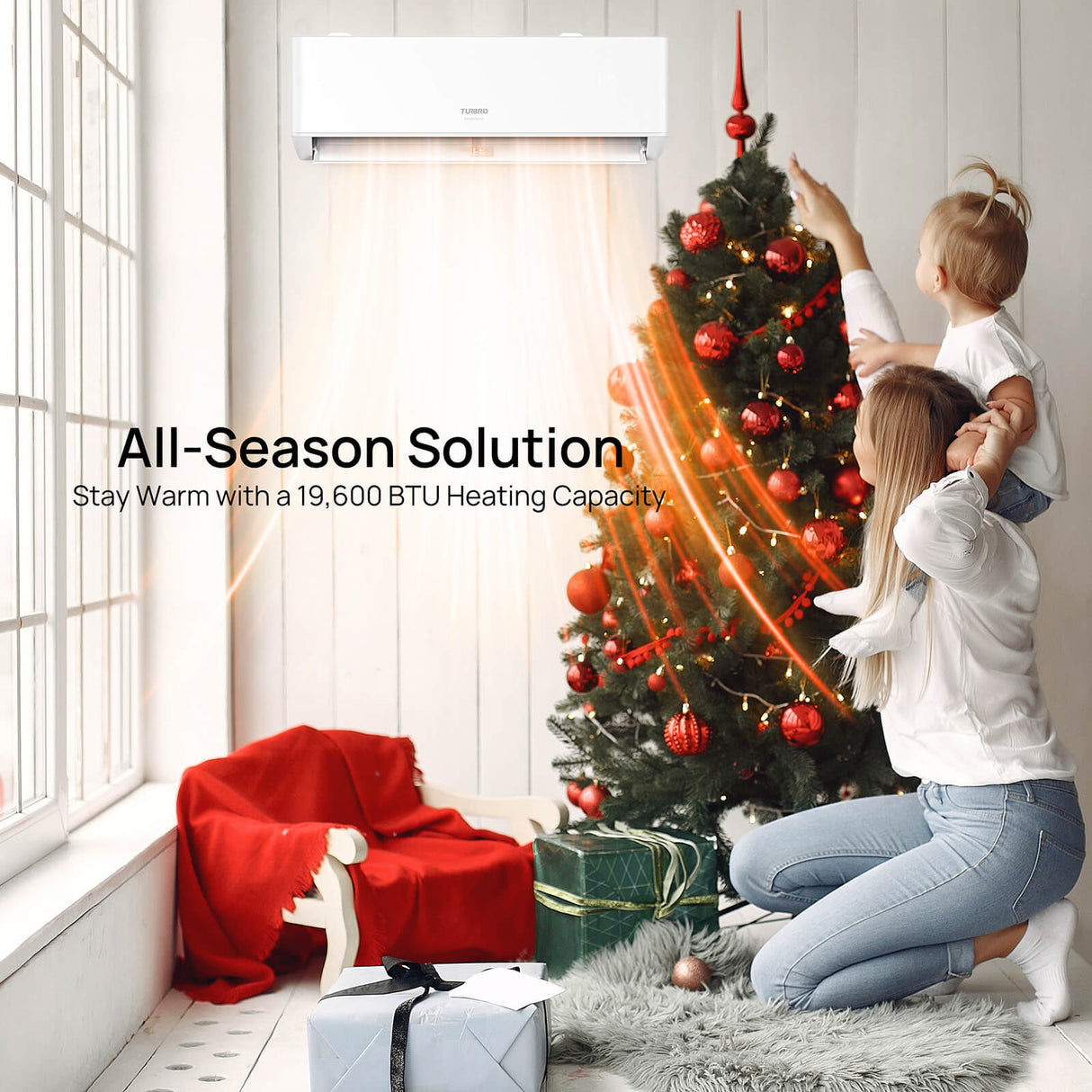 (Open Box) Greenland Multi-zone Mini Split Air Conditioner with Heat Pump (R410A)