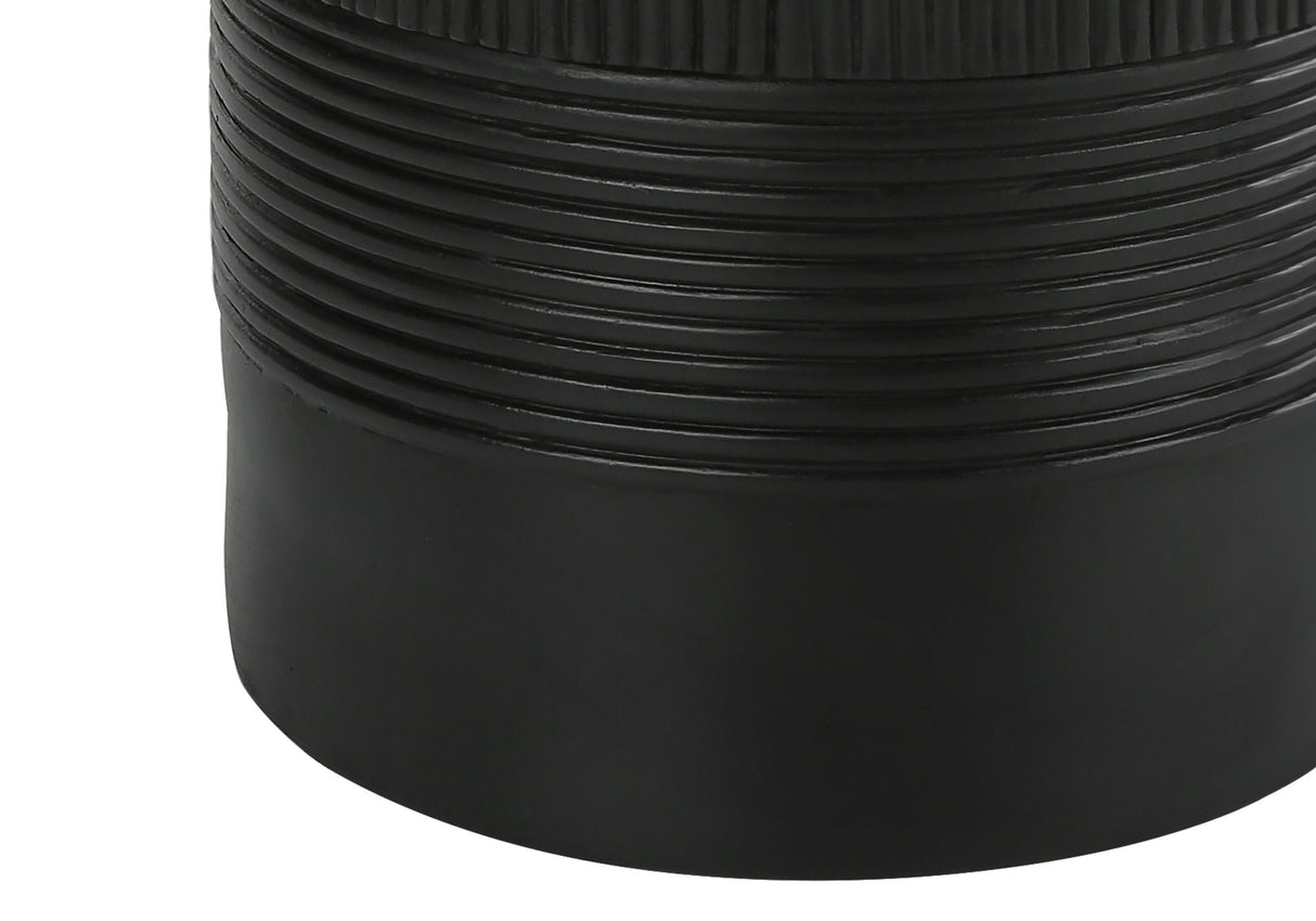 Table Lamp, Lighting, Resin, Contemporary - Black / Cream by Couch.com