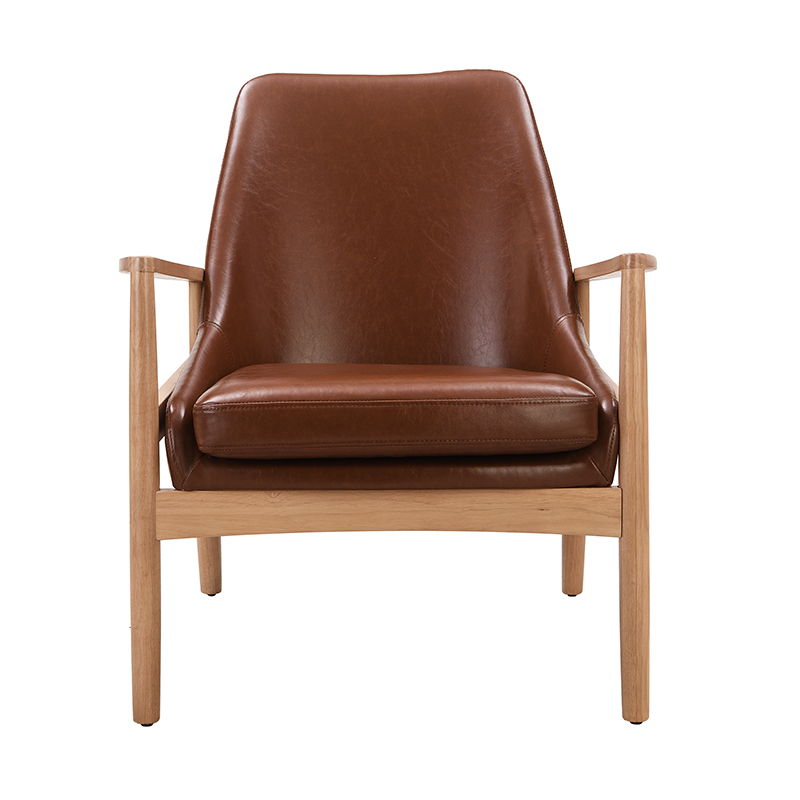 Mid-Century Modern Accent Armchair With High Back by Couch.com
