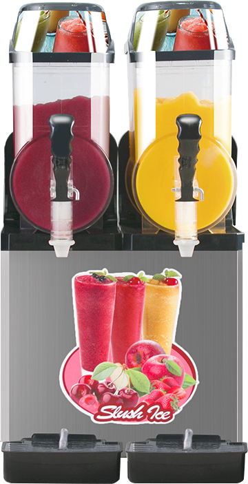 110V Commercial Slushy Machine 30L Double Tank 950W Stainless Steel Margarita Frozen Drink With Powerful Compressor Efficient Cooling Perfect For Supermarkets Cafes Restaurants Bars - Silver by Couch.com