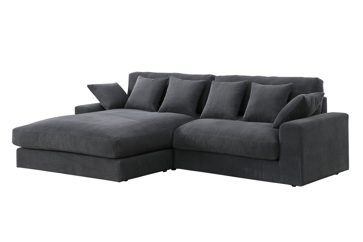 Mystic - Reversible Sectional Sofa Chaise by Couch.com