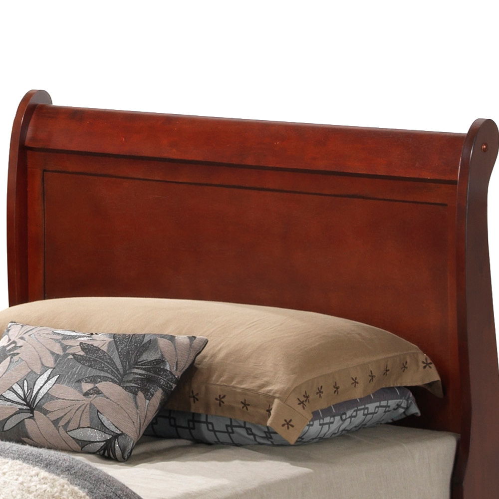 Sleigh Bed With Low Footboard by Couch.com
