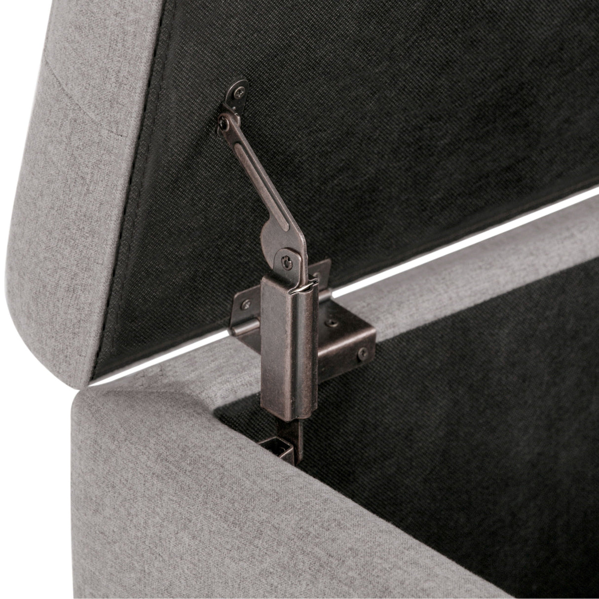 Cosmopolitan - Upholstered Storage Ottoman by Couch.com