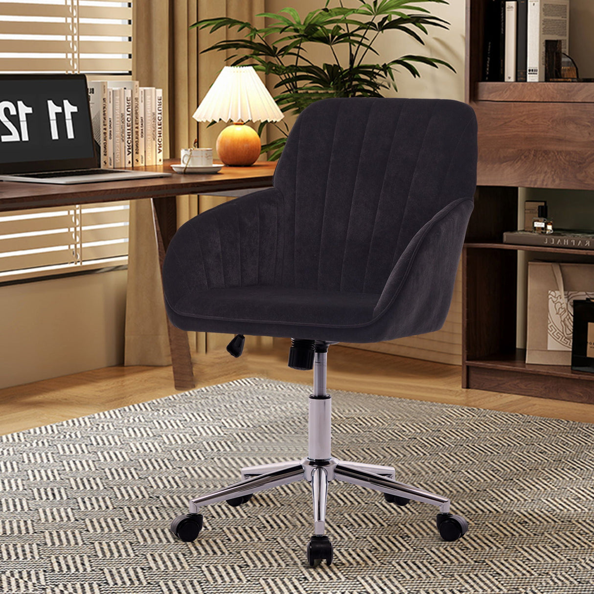 Adjustable Ergonomic Office Chair, Swivel Backrest Seat by Couch.com