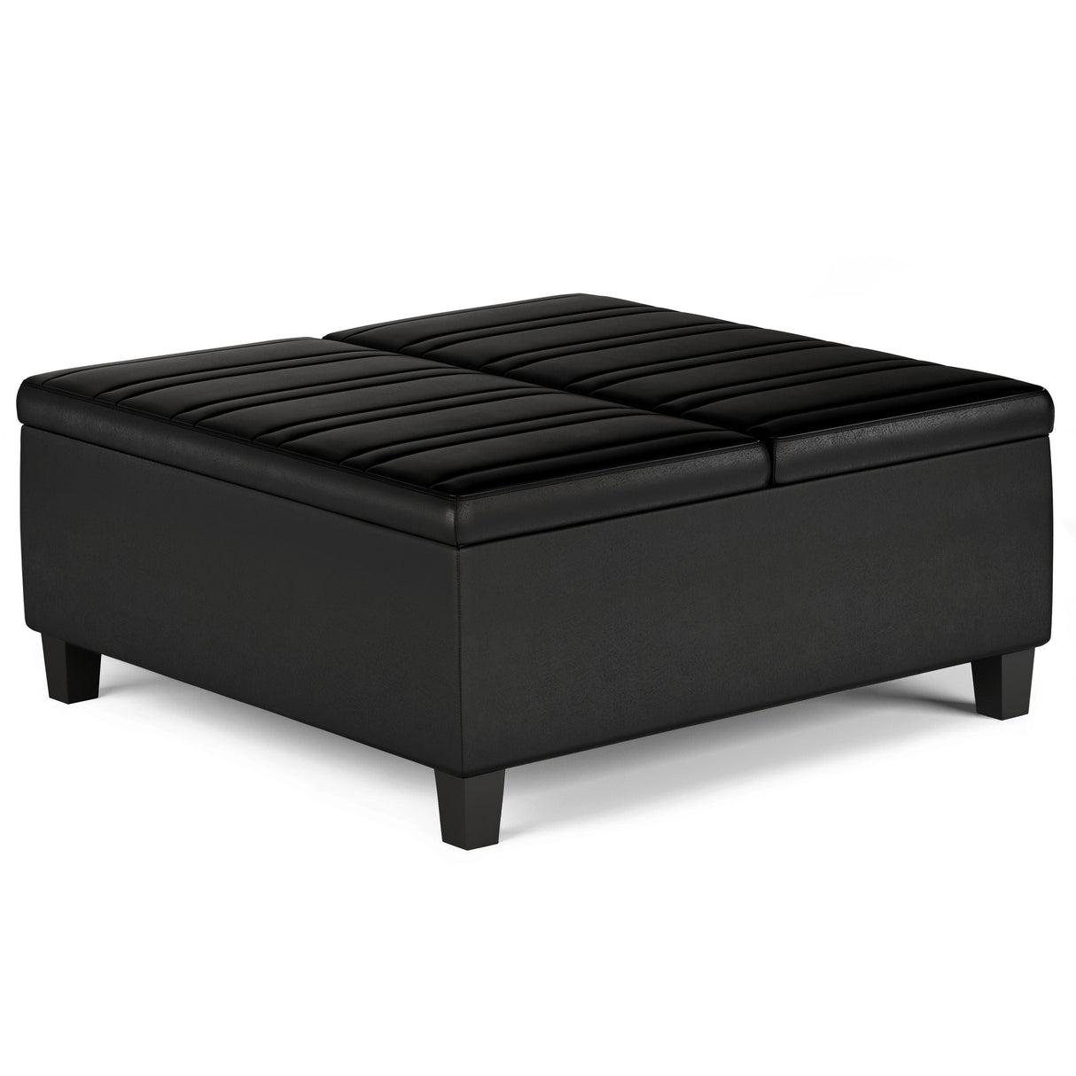 Ellis - Coffee Table Storage Ottoman Contemporary Design by Couch.com