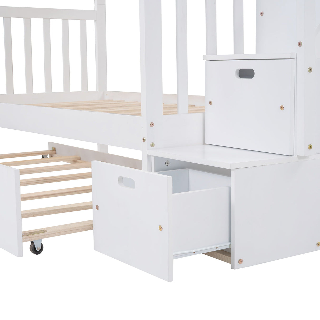 Bunk Bed With Twin Size Trundle by Couch.com