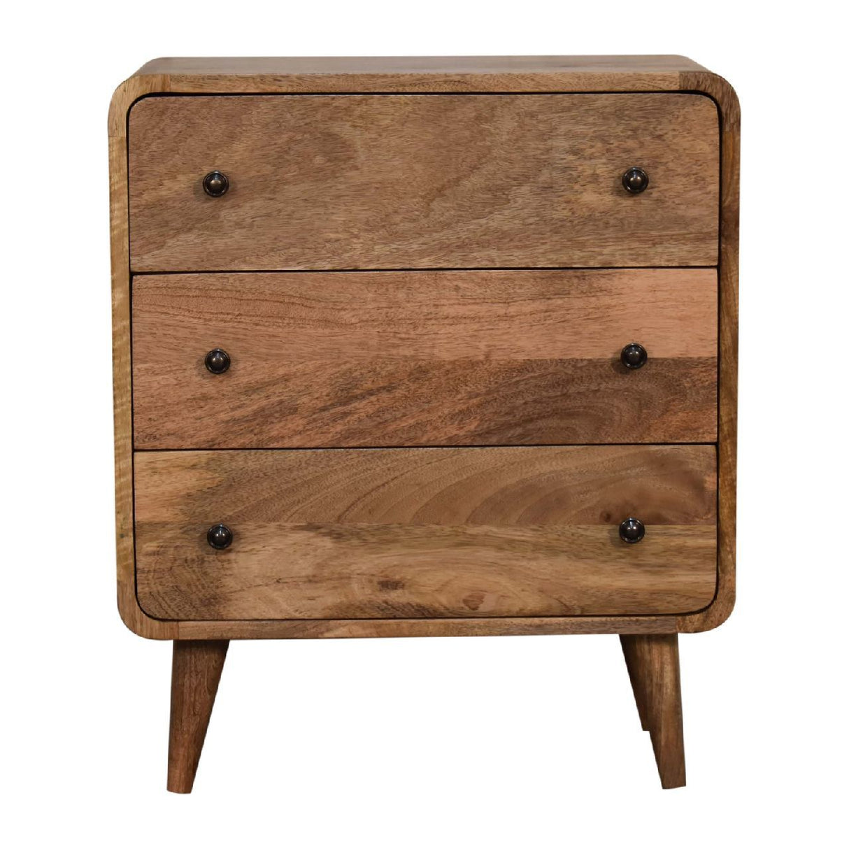 3 Drawer Mini Curved Chest by Couch.com