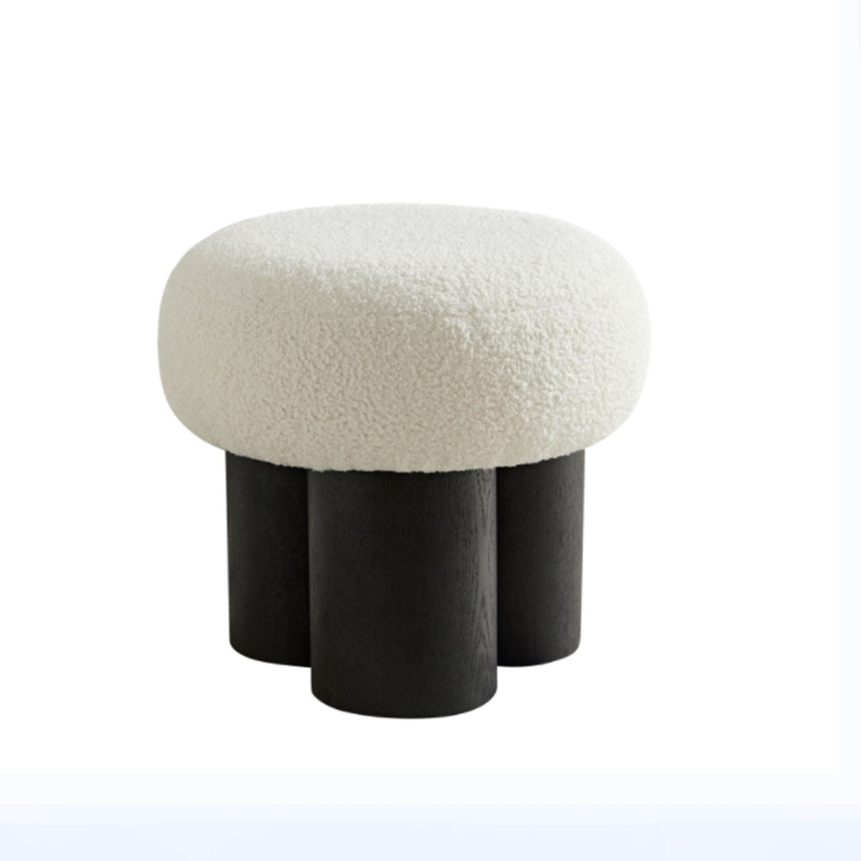 Versatile Mushroom Stool With Cushion by Couch.com