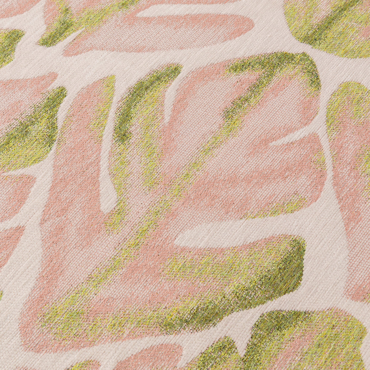 Botanical Sofa Cover with Chiffon Skirt, Floral Couch Throw Blanket for All-Season