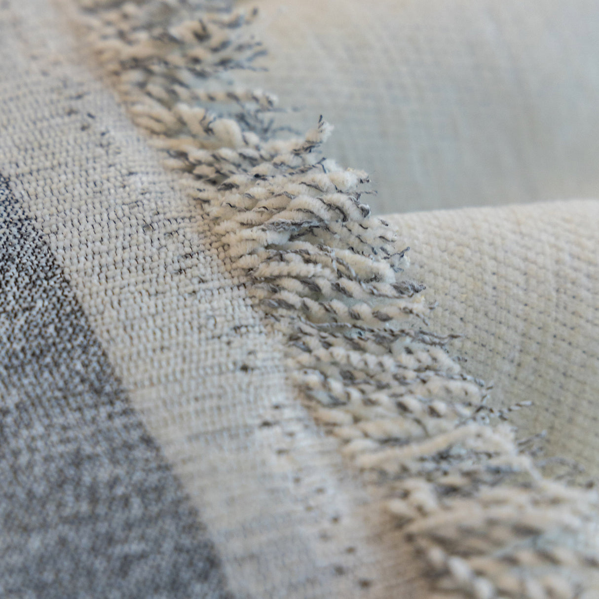 Cozy Couch Throw Blanket with Tassels, Jacquard Leaf Pattern Furniture Protector