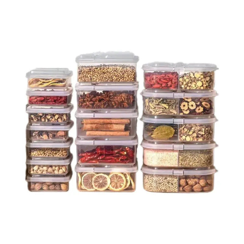 Kitchen Spice Storage Box Combination Set