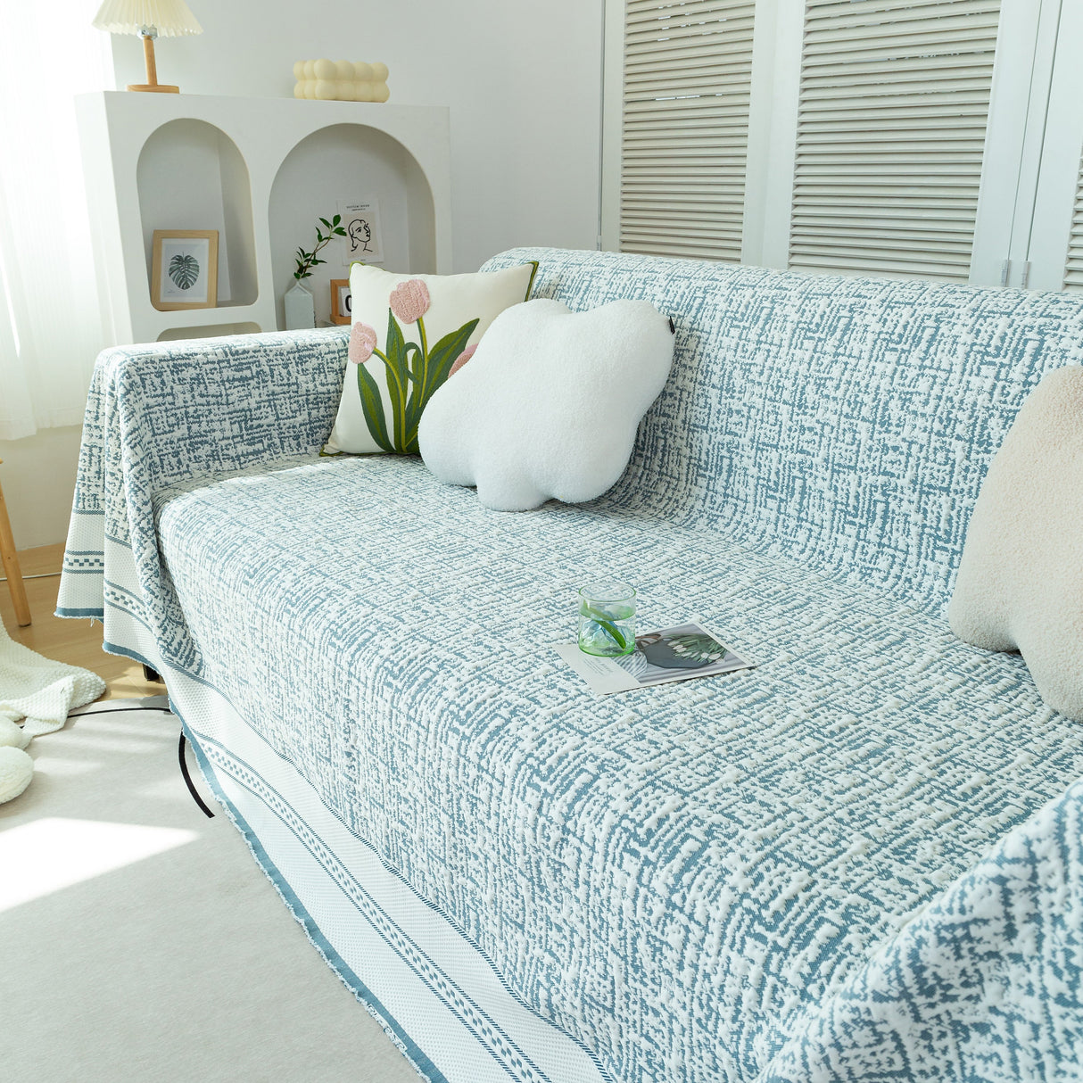 Cooling Throws for Sofas and Chairs, Scratch Resistant Couch Protector Blanket