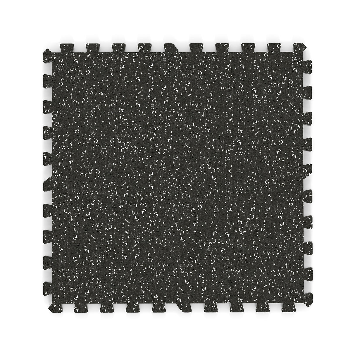 0.79 inch Thick Rubber Top Exercise Mat 48 Sq Ft with Boarders