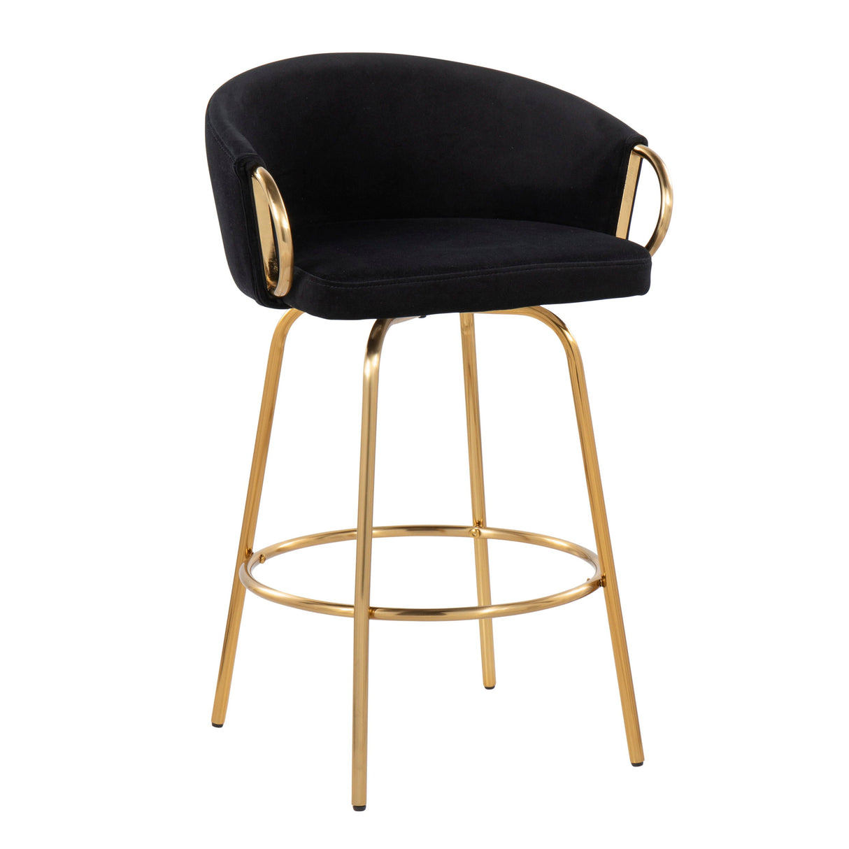 Claire - Contemporary & Glam Counter Stool (Set of 2) by Couch.com