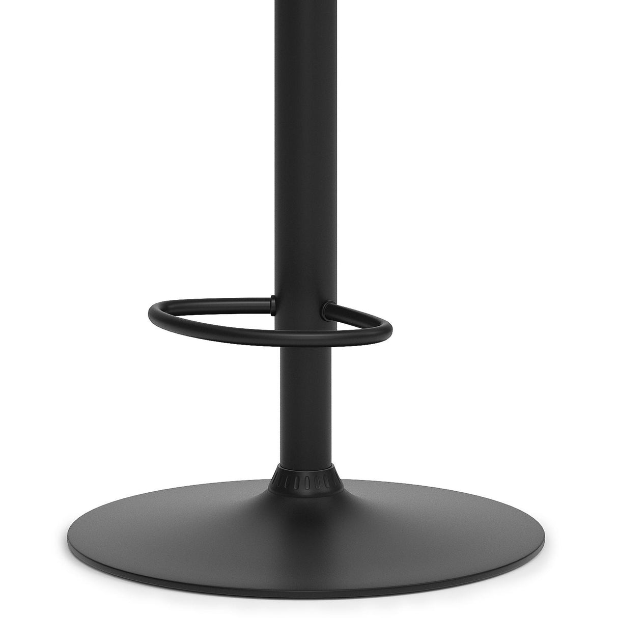 Archer - Bentwood Adjustable Swivel Bar Stool - Black by Couch.com