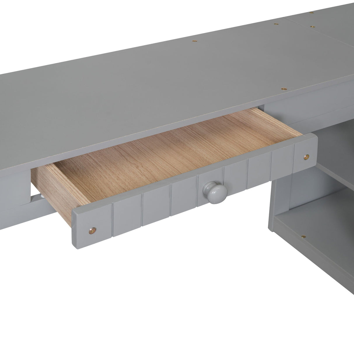 Loft Bed With Drawers, Cabinet, Shelves With Desk by Couch.com