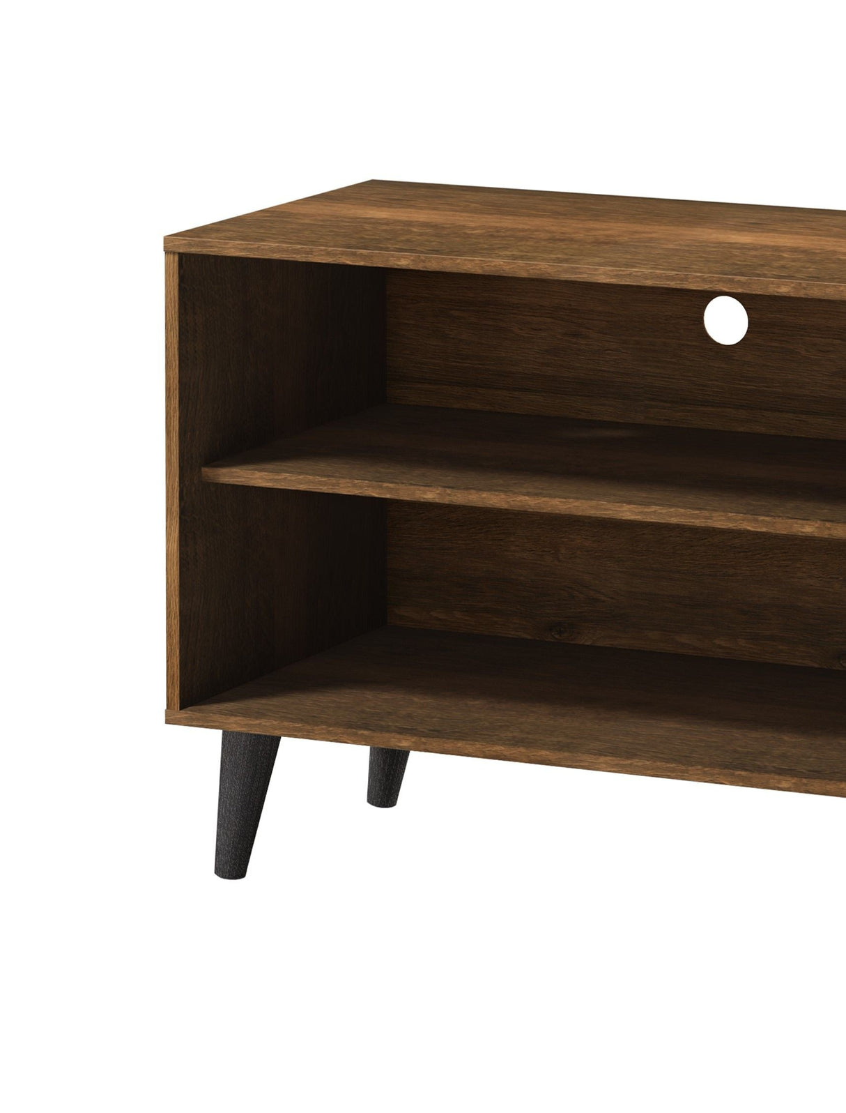 Amidon - TV Stand, With 2 Storage Shelves And 1 Cabinet by Couch.com