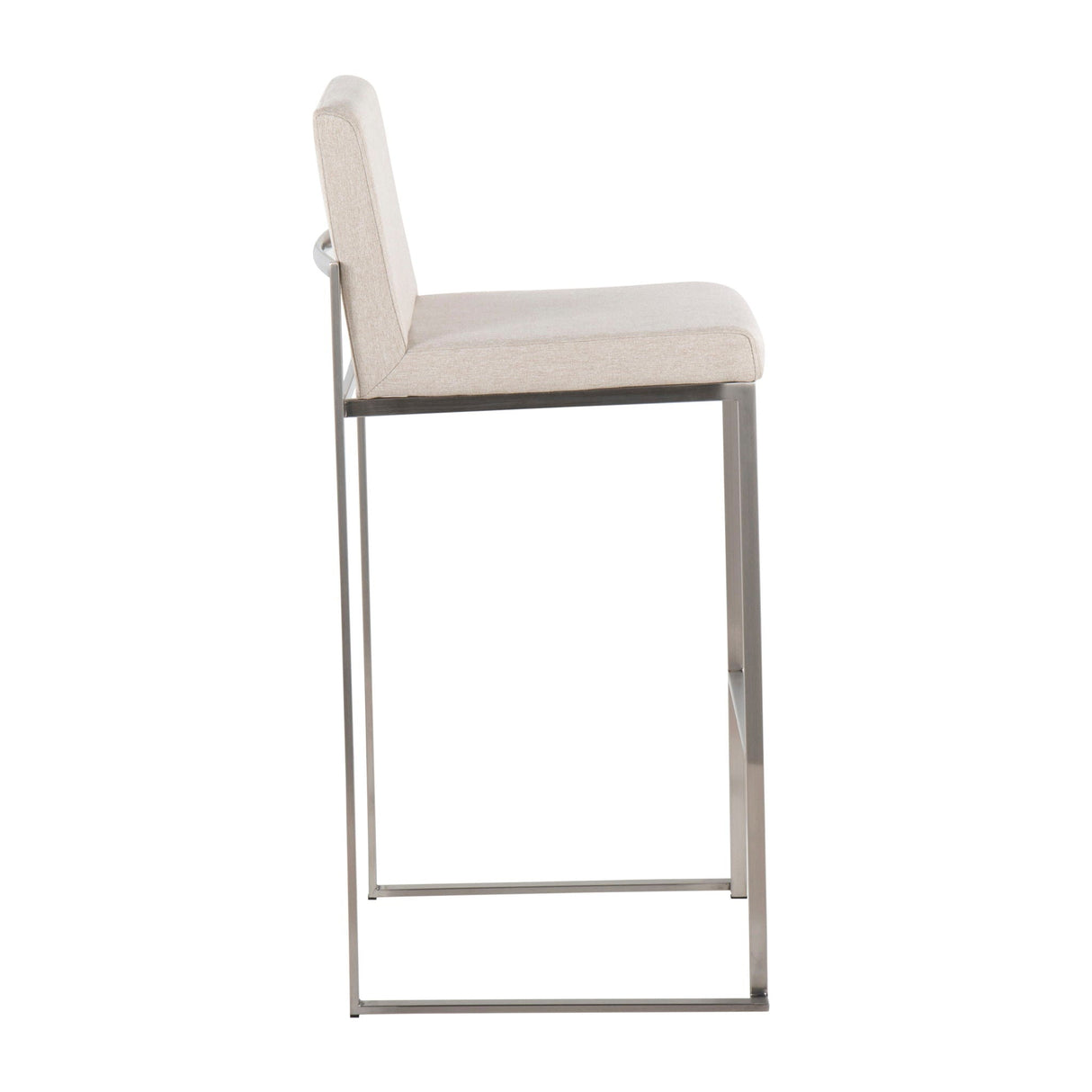 Fuji - Contemporary And Modern Elegance High Back Barstool by Couch.com
