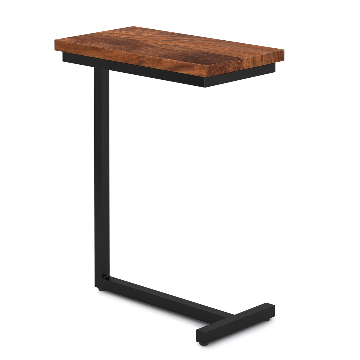 Gowen - C Side Table - Dark Cognac Brown by Couch.com