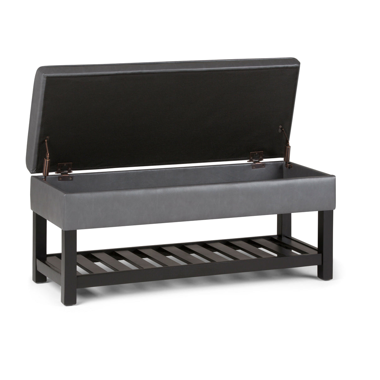 Cosmopolitan - Storage Ottoman Bench With Open Bottom by Couch.com