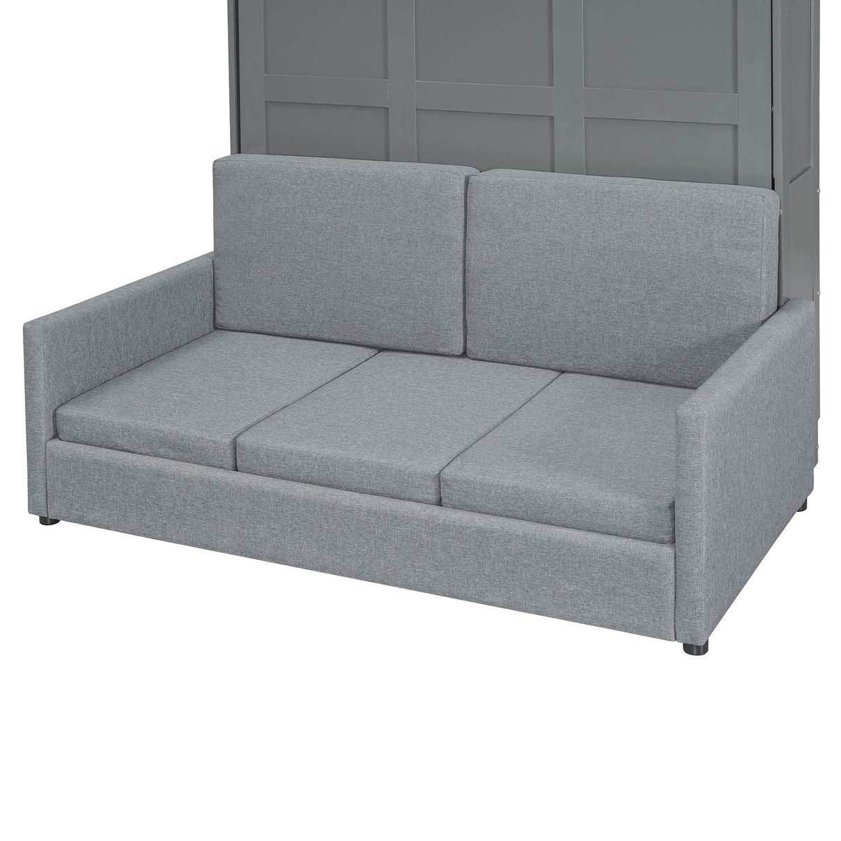 Murphy Wall Bed With Cushion by Couch.com