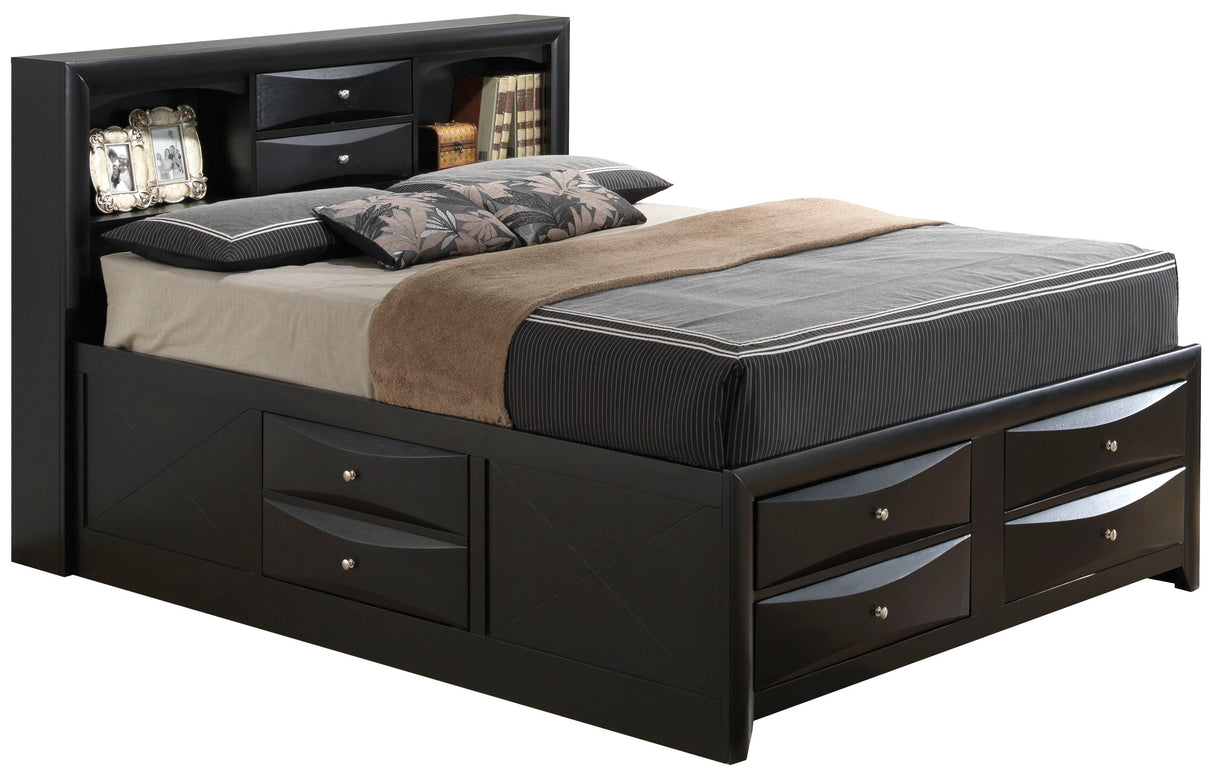 Marilla - Storage Bed With Bookcase Headboard by Couch.com