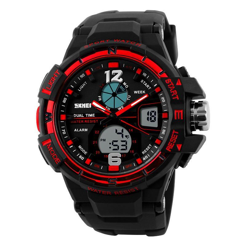 Fashion Digital Army Military Watch Mens Sports Wristwatch Shock Resist Clock Quartz Watch Waterproof 50M