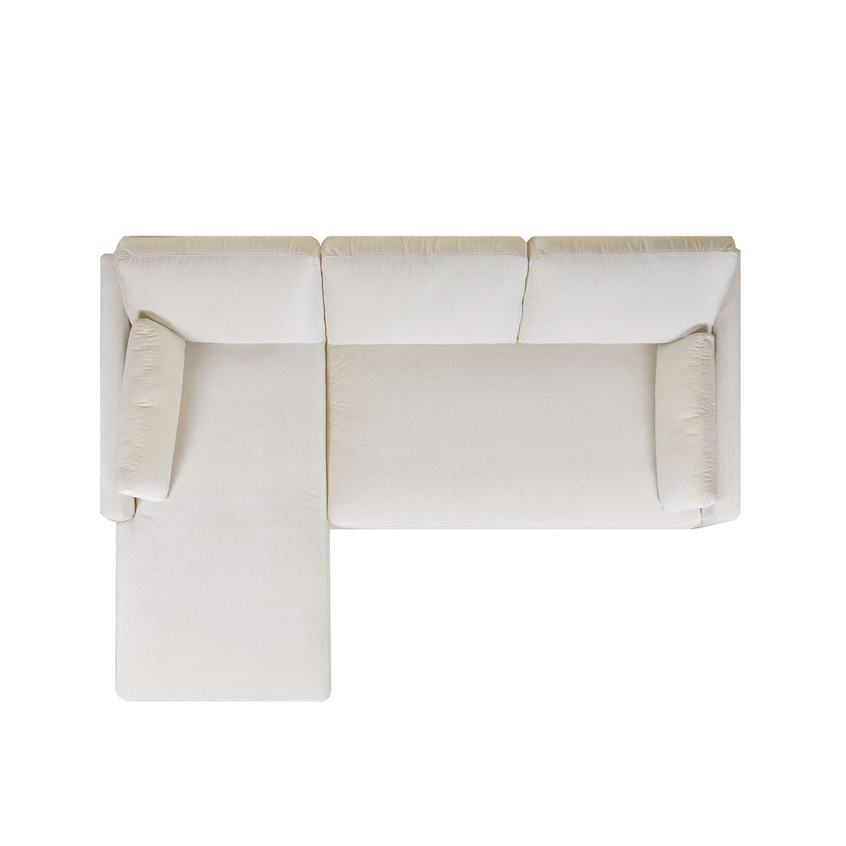 Knox - Modern Farmhouse Reversible Chaise Sectional Sofa by Couch.com