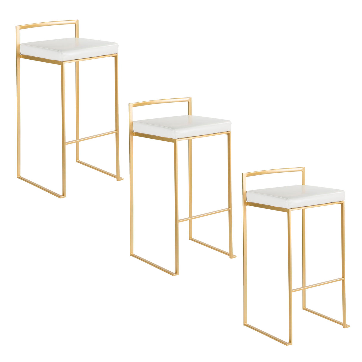 Fuji - Contemporary / Glam & Quality Construction Barstool by Couch.com