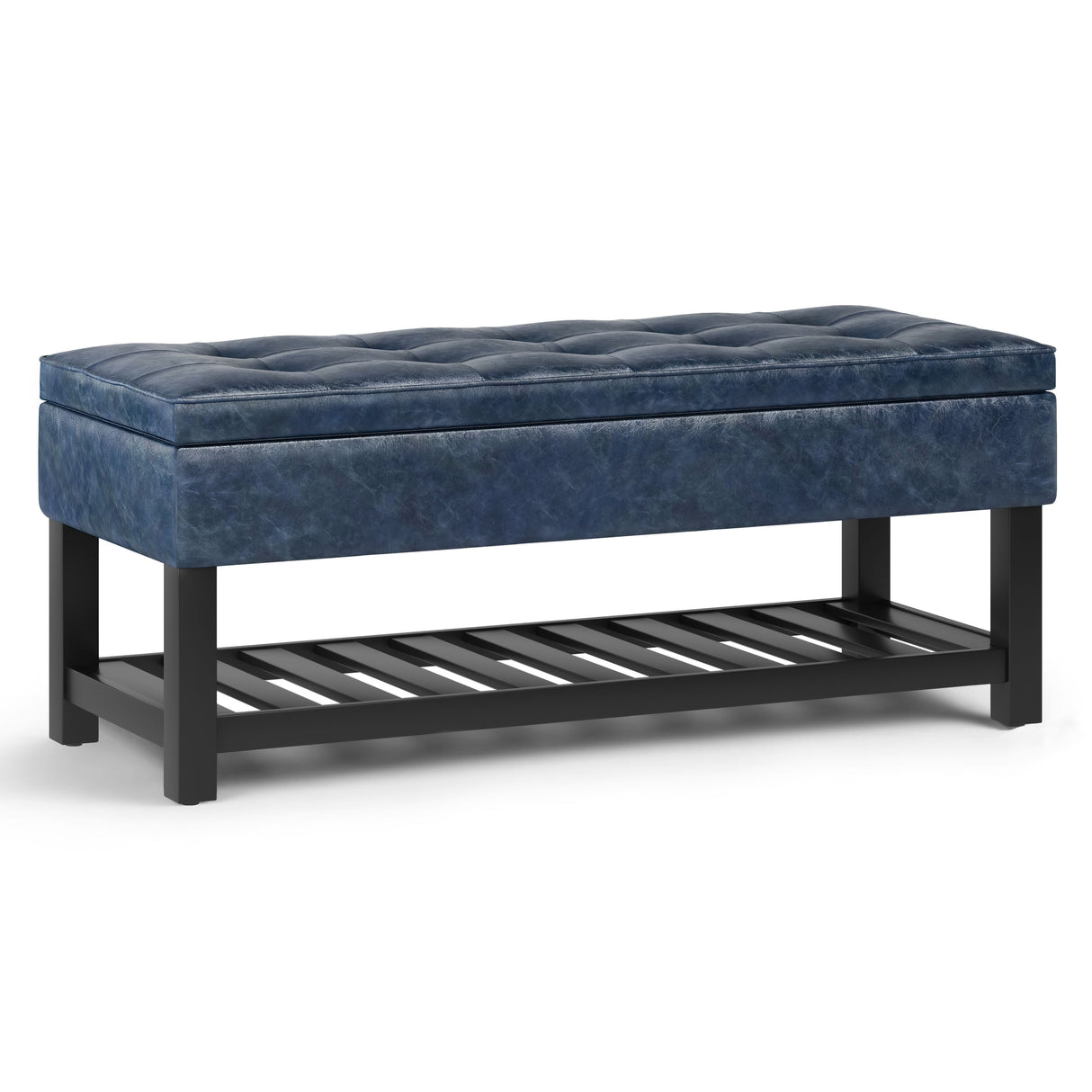 Cosmopolitan - Storage Ottoman Bench With Open Bottom by Couch.com