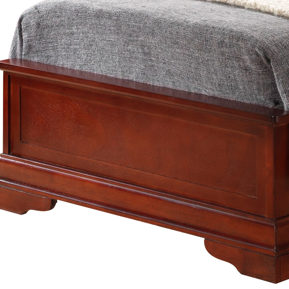 Sleigh Bed With Low Footboard by Couch.com
