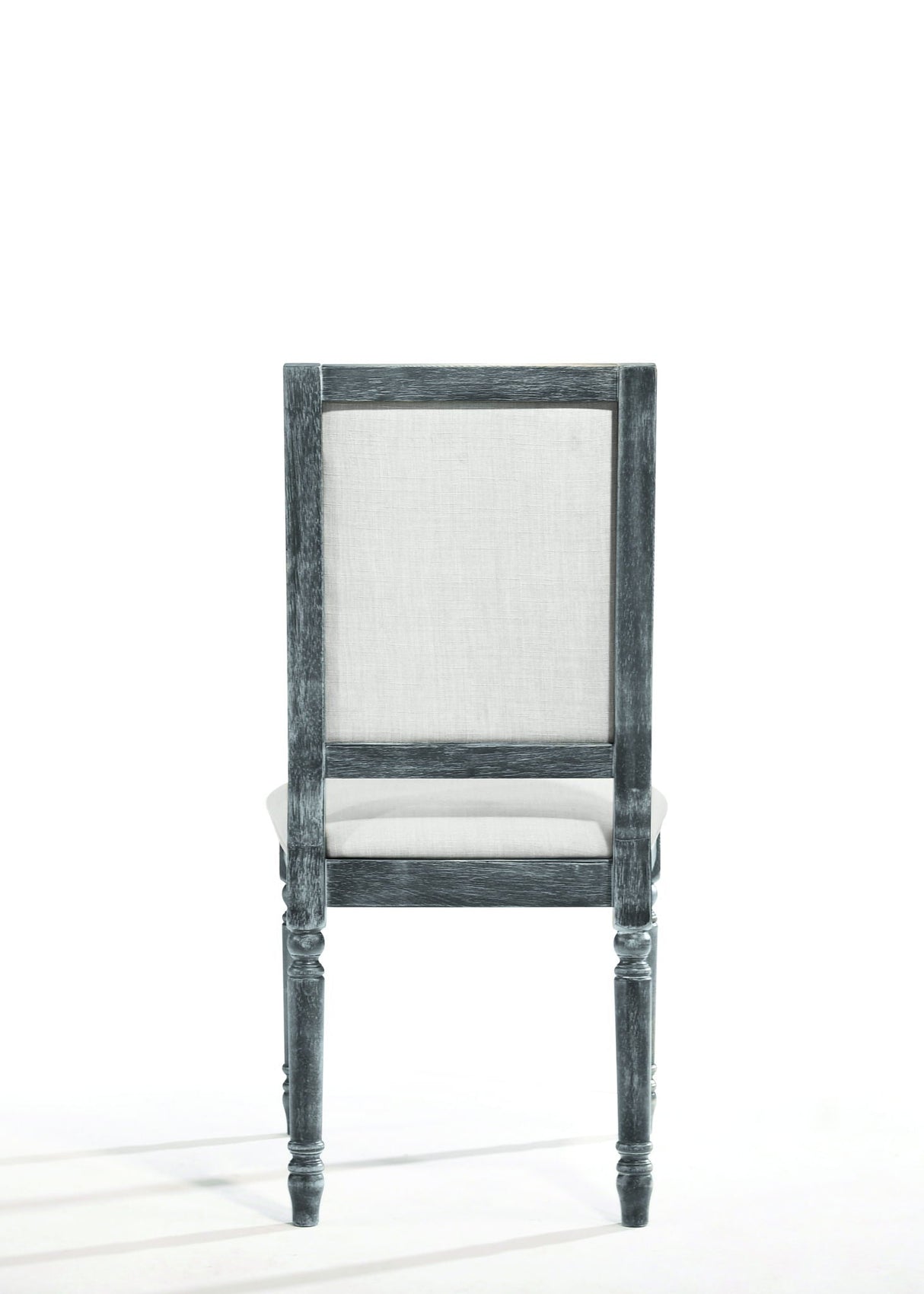 Leventis Weathered Side Chair - Cream / Gray