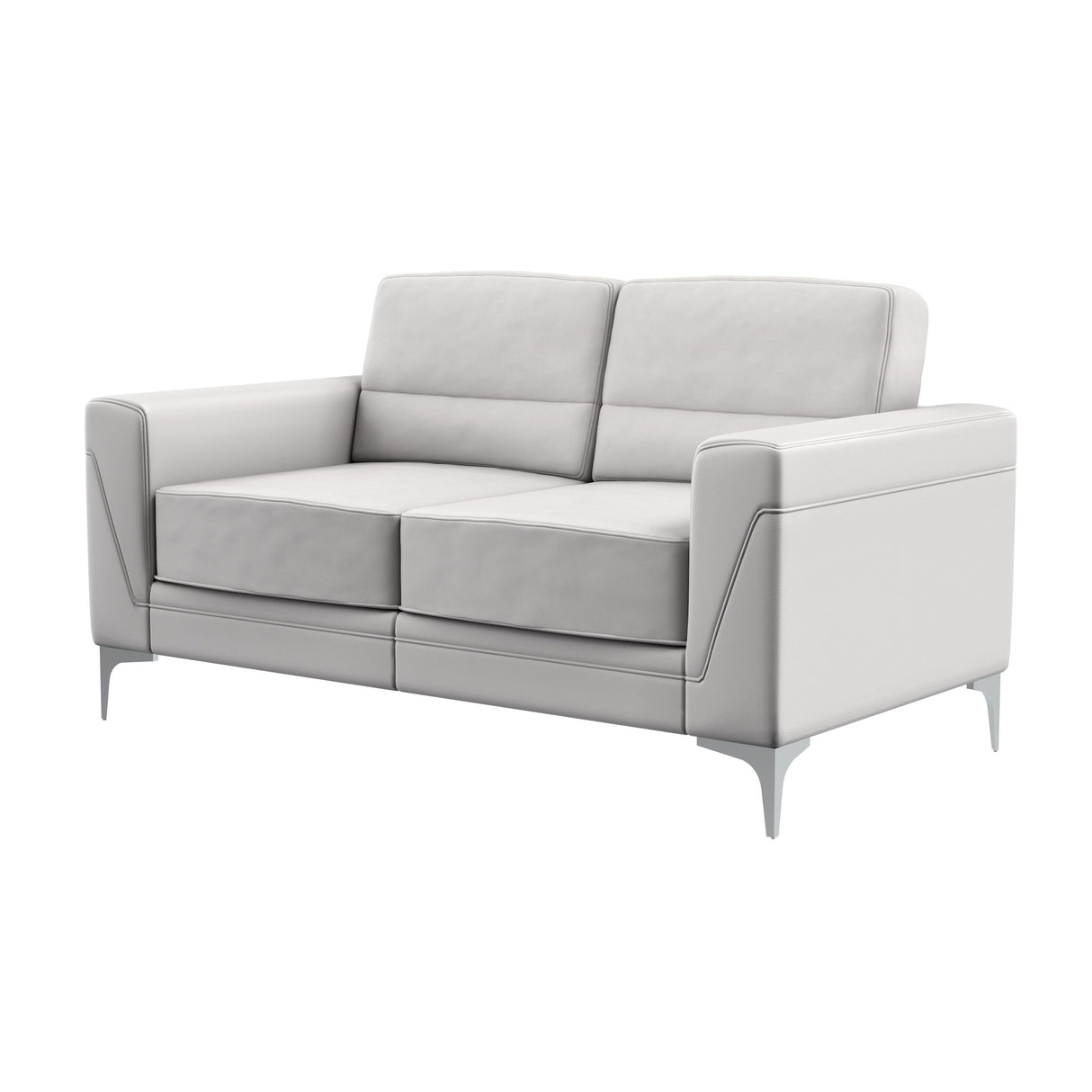 Creta - Loveseat - Light Gray by Couch.com