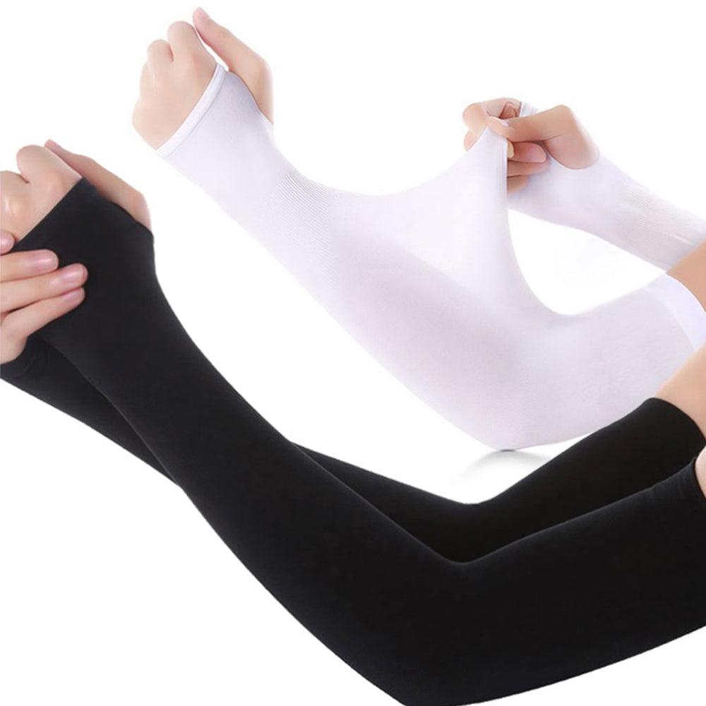 1 Pairs Arm Sleeves Warmers Sports Sleeve Sun UV Protection Hand Cover Cooling Warmer Running Fishing Cycling Sunscreen Sun Protection Arm Sleeves For Men Women Arm Cover For Cycling Outdoor Sports