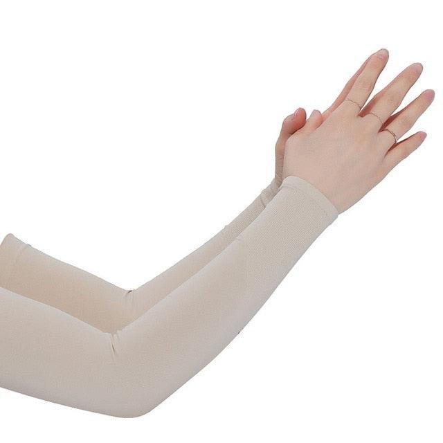 1 Pairs Arm Sleeves Warmers Sports Sleeve Sun UV Protection Hand Cover Cooling Warmer Running Fishing Cycling Sunscreen Sun Protection Arm Sleeves For Men Women Arm Cover For Cycling Outdoor Sports