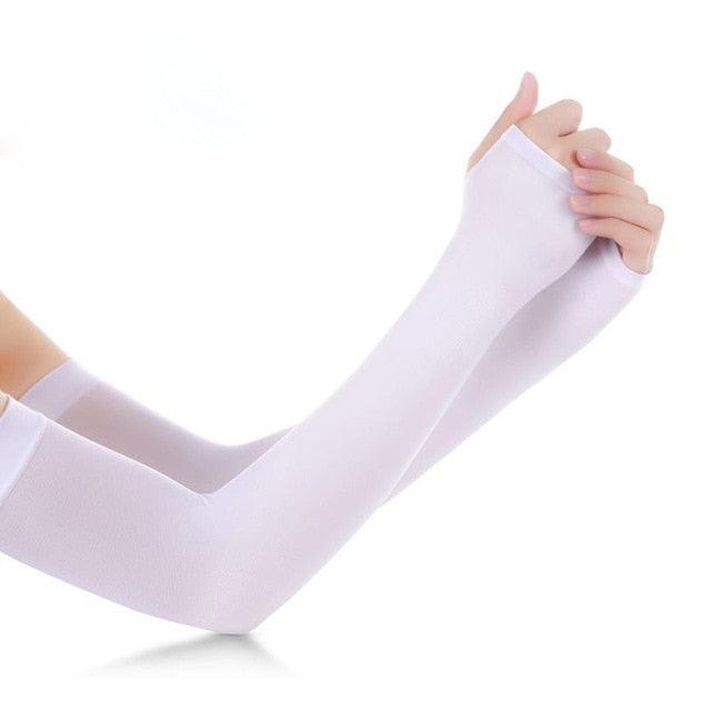 1 Pairs Arm Sleeves Warmers Sports Sleeve Sun UV Protection Hand Cover Cooling Warmer Running Fishing Cycling Sunscreen Sun Protection Arm Sleeves For Men Women Arm Cover For Cycling Outdoor Sports